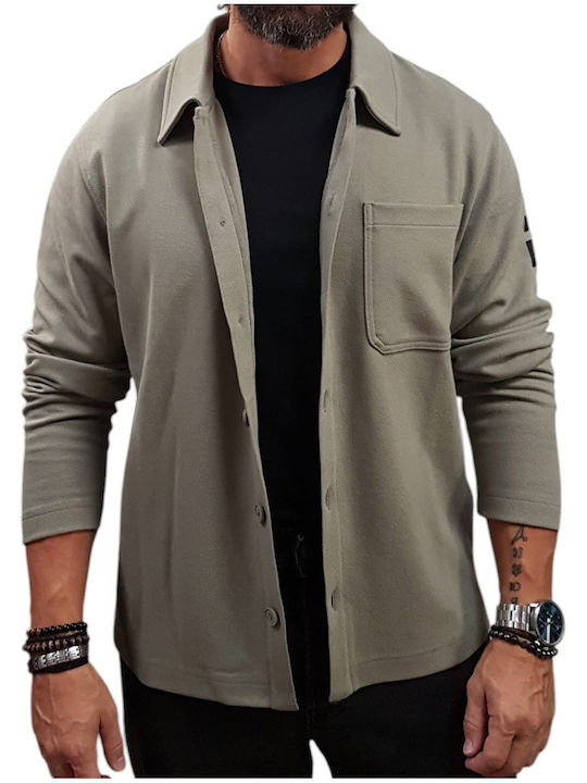 Jack & Jones Overshirt с Дълъг Ръкав в Стандартна Кройка Vetiver