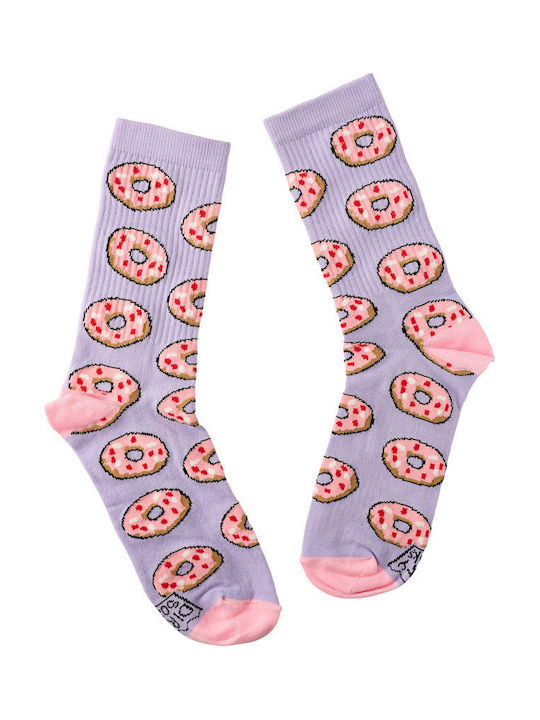 Dirty Socks Socks With Lilac Patterns