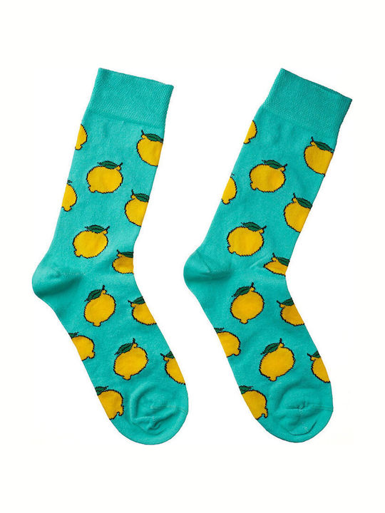 Dirty Socks Socks With Turquoise Patterns