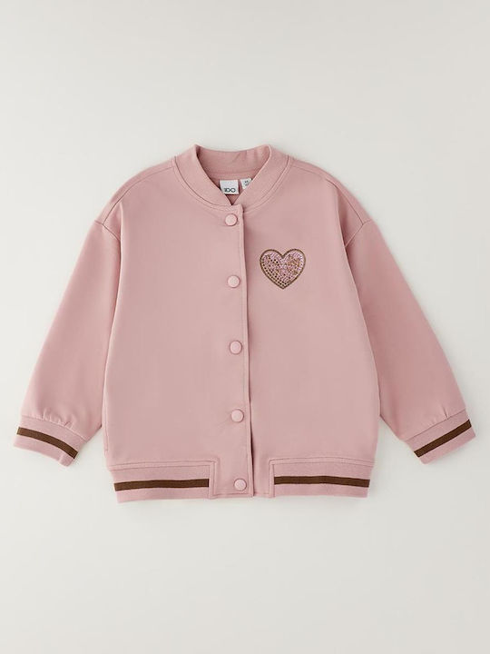 Kids Set with Leggings Winter 3 Pieces Pink
