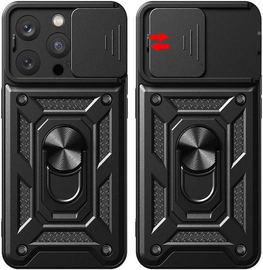 Defender Slide Case Iphone 17 Pro 6 3" 18 Pro 6 3" Black