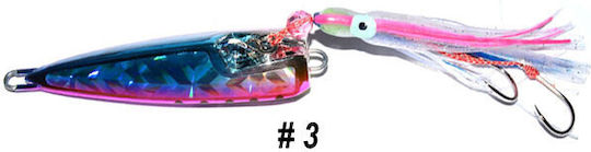 Hayabusa Kick Bottom Fs422 Artificial Bait Speed Slider Fluorescent 120g 9 Glow Pink