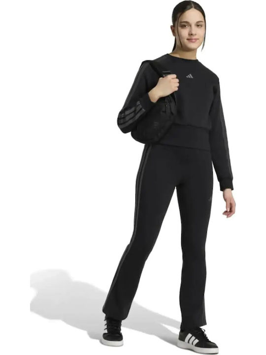 Kids Sports Long Black Leggings
