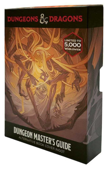 Dungeons & Dragons Ingot Ghidul Dungeon Masterilor Copertă Alternativă Ediție Limitată