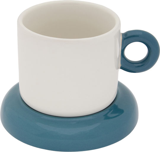Espresso Ceramic Brown Cups 110ml 8 Pieces