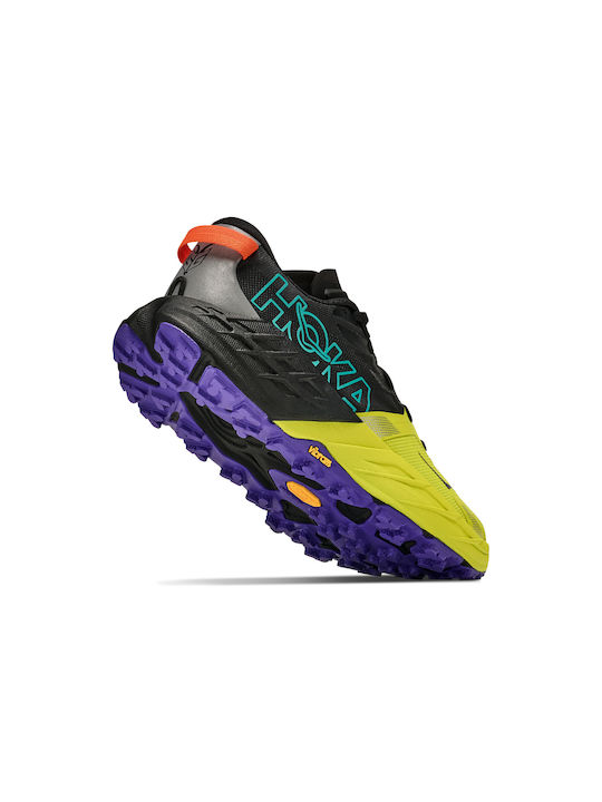 Speedgoat 7 Мъжки Спортни Обувки Trail Running Черни / Hoka Citrus