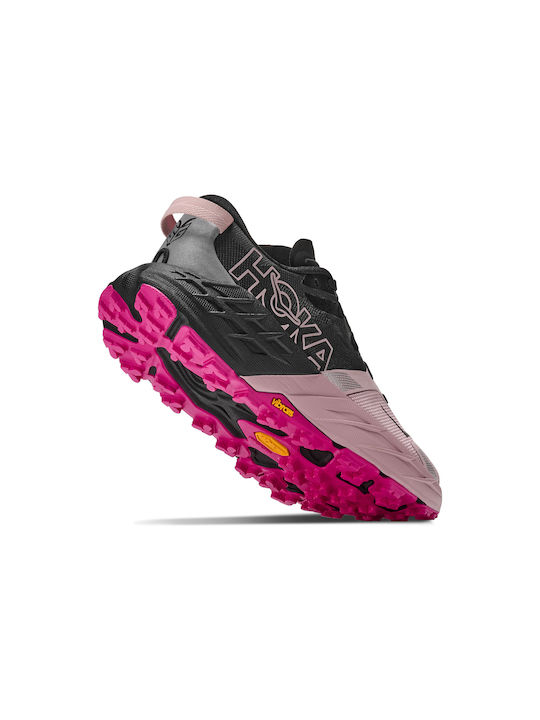Speedgoat 7 Дамски Спортни Обувки Trail Running Черни / Pink Opal