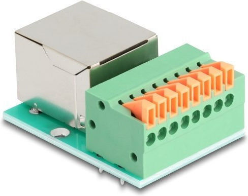 DeLock Единичен мрежов контакт RJ45 Тип Cat5e 90652