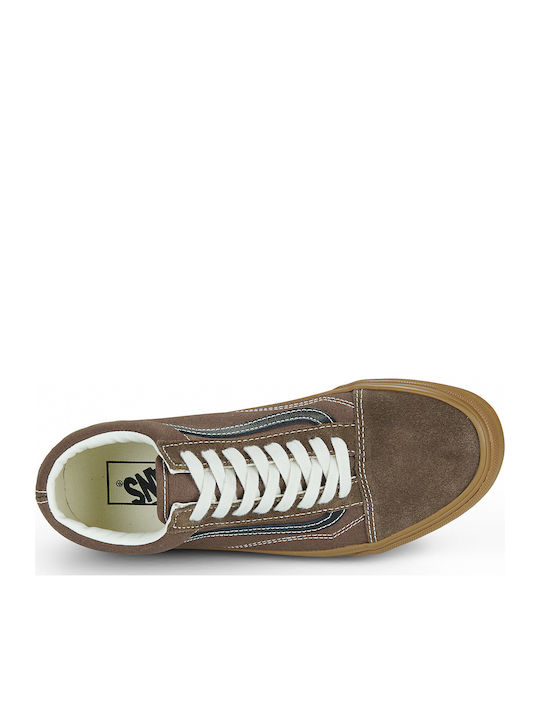 Old Skool Damen Sneakers Braun
