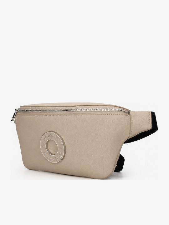 Karl Lagerfeld Leder Gürteltasche Beige