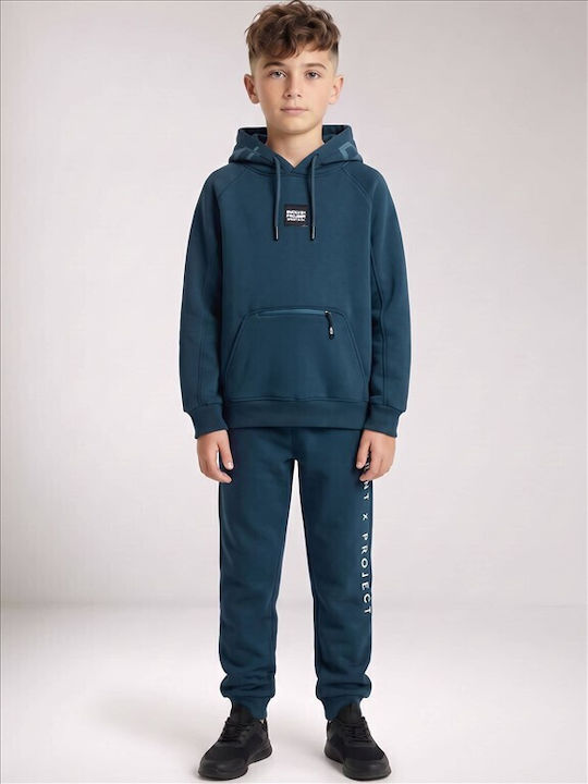 Kids Tracksuits Green 2 Pieces