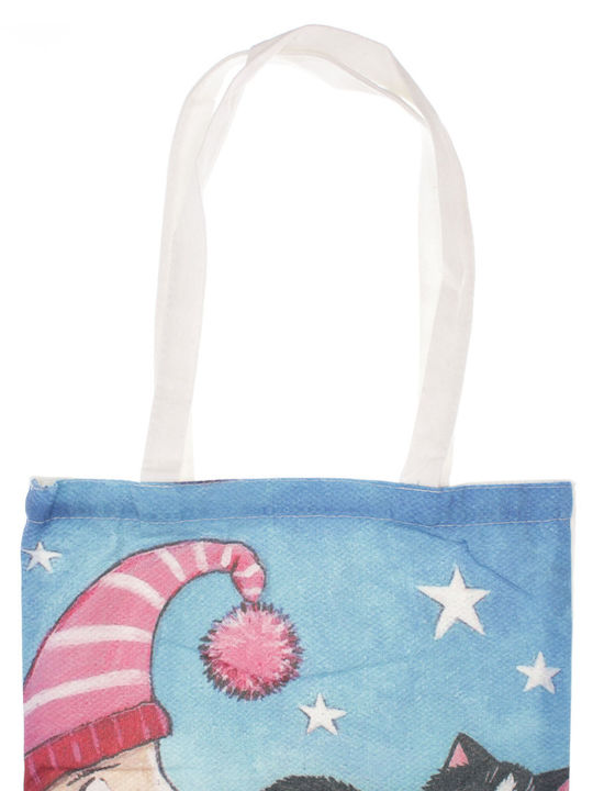Geantă De Bumbac Pentru Cumpărături Mărime 34x39 Cm Multicolor Gnd1132