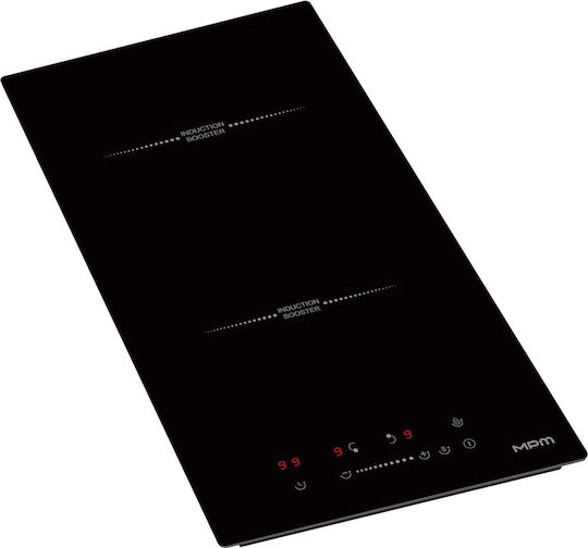 MPM Domino Induction Autonomous Cooktop with Lock Mode 29x52cm