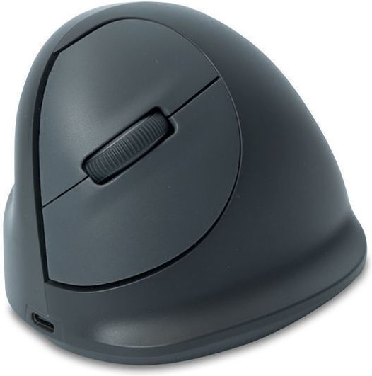 R-Go Tools HE Basic Ασύρματο Εργονομικό Bluetooth Vertical Ποντίκι για Αριστερόχειρες Μαύρο