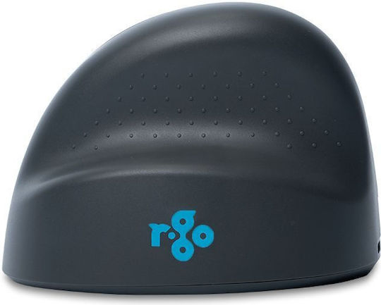 R-Go Tools HE Basic Ασύρματο Εργονομικό Bluetooth Vertical Ποντίκι για Αριστερόχειρες Μαύρο