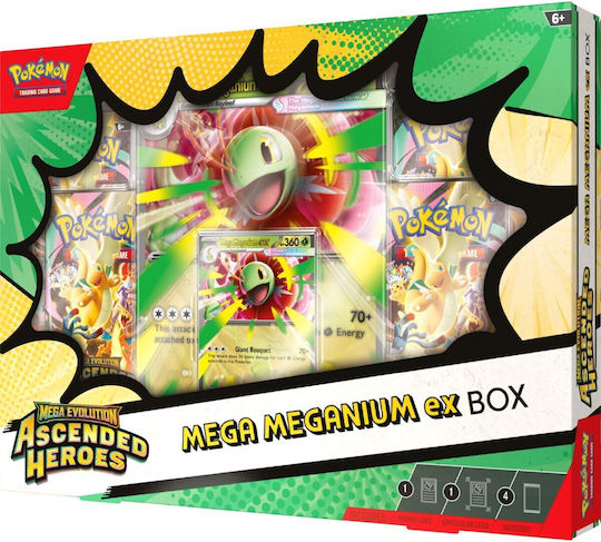 Pokemon Mega Meganium Ex Box Ascended Heroes Mega Evolution