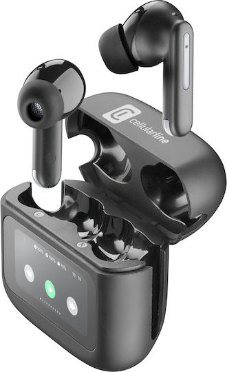 Cellular Line Hush In-ear Bluetooth Handsfree Headphones Black