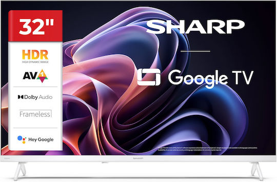 Sharp Smart TV 32" Full HD LED 32HF2265EW HDR (2025) 32HF2265EW
