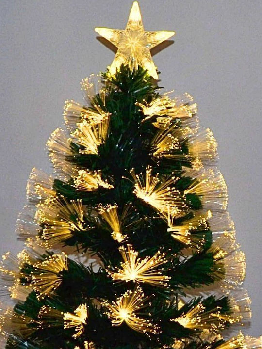 Weihnachtsbaum 120cm mit Optische Fasern Beleuchtung Weiß Weihnachtsbaum 120cm mit Optische Fasern Beleuchtung Weiß