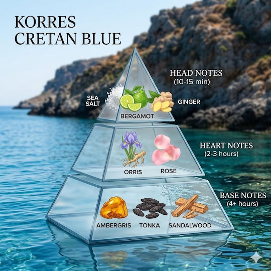 Korres Cretan Blue Eau de Toilette 50ml
