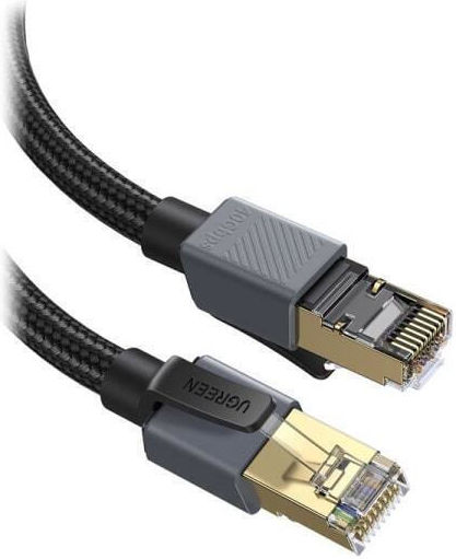 Ugreen F/FTP Кат.8 (40Gbps) Мрежов Кабел Ethernet 2m Черен