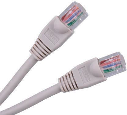 U/UTP Cat.5e (Gigabit) Мрежов Кабел Ethernet 1.5м Сив