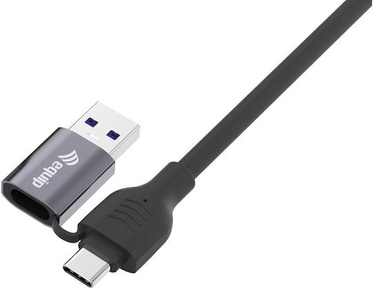 Equip U/UTP Мрежов Кабел Ethernet 5м Черен