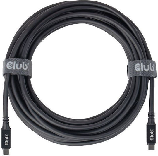 Club3D USB 3.2 Cable USB-C Male - USB-C 100W Black 3m CAC-2509