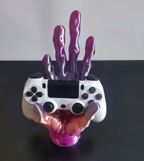 3D Art Shop Stație de încărcare pentru 1 controller XBOX / PS4 / PS5 Alb