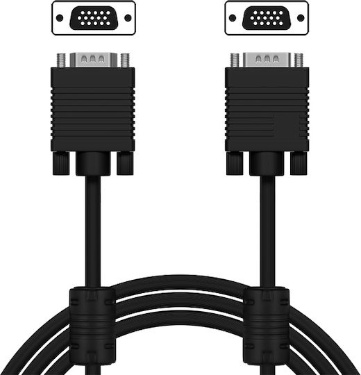 Blow Cablu VGA - VGA Negru 5m (VG-613)