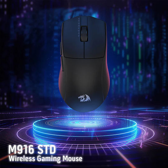 Redragon K1NG M916 Ασύρματο Gaming Ποντίκι 24000 DPI Μαύρο