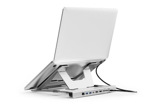 Conceptronic DONN35S USB-C Докинг станция с HDMI PD Ethernet Сребриста