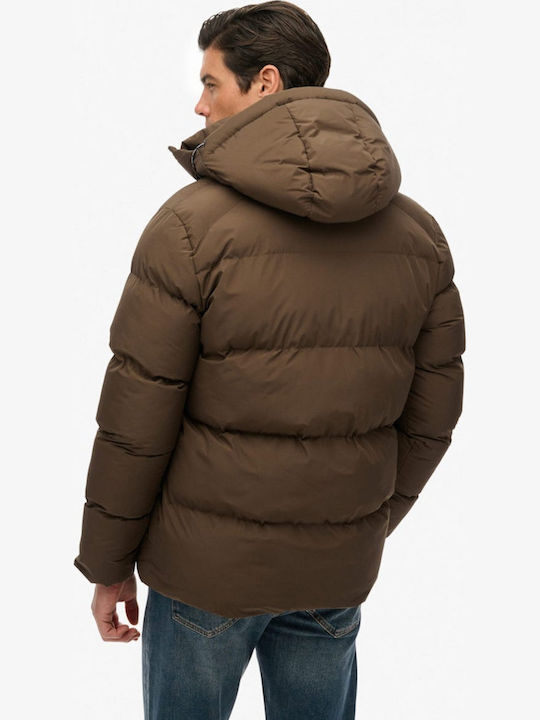 Χειμωνιάτικο Μπουφάν Puffer Slate Brown
