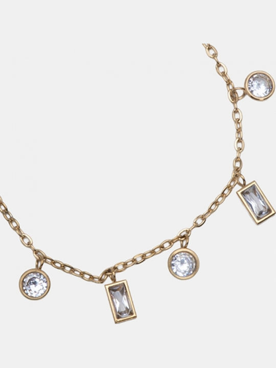 Luigi Armbänder Kette Strass 4966709-Gold