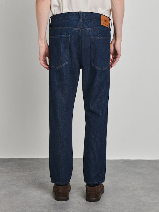 Devis Herren Jeanshosen Navy Blau