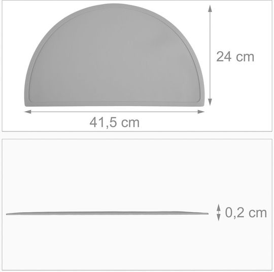 Relaxdays Grey Placemats