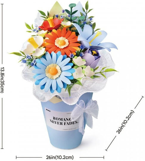 Rolife Cuburi de construit Twilight Sky Bouquet pentru 14+ Ani 269 bucăți