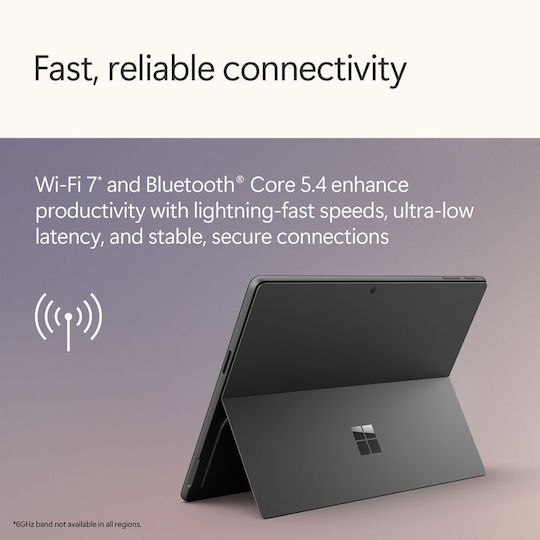 Microsoft Surface Pro For Business Copilot+ PC 12th 13" Таблет (16GB/256GB/Intel Core Ultra 5 335/Windows 11 Pro) Черен