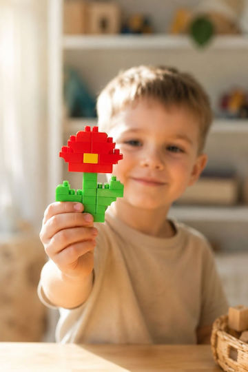 Cuburi de construit Mini Blocks Construction pentru 3+ Ani 144 buc HTB1221