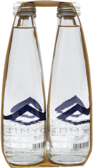 Doumpia Carbonated Water in Glass Bottle 4x0.25lt