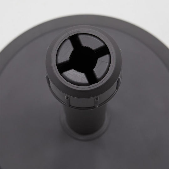 Naterial Βάση Ομπρέλας Τσιμεντένια Black 38.5x38.5x8cm