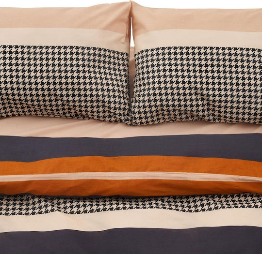 Heinner Set Husă pentru pilotă 100% bumbac 180x200cm Semidublă cu față de pernă și 1 cearșaf Arin