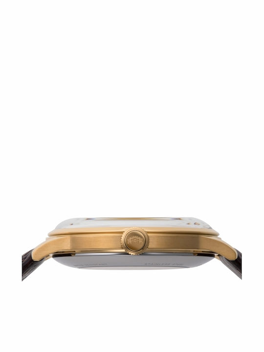Orient Bambino Small Seconds Ceas Barbatesc 40.5mm Automat Argintiu