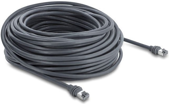 DeLock U/UTP Kat.6 (Gigabit) Netzwerkkabel Ethernet 20m Graues