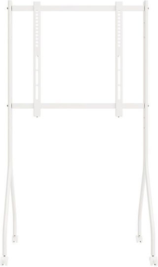Maclean Energy MC-180 W Floor TV Mount up to 80" and 50kg White