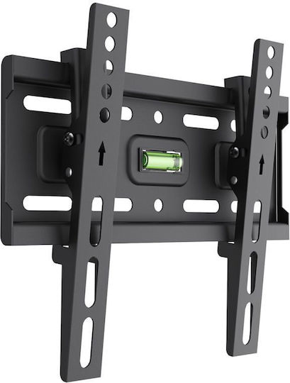 Maclean Energy MC-189 Βάση Τηλεόρασης Τοίχου έως 43" και 45kg Μαύρο