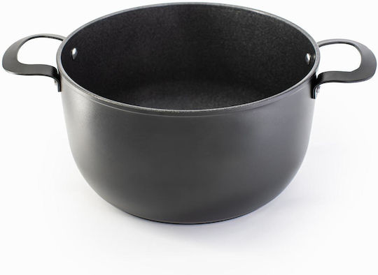 Duka Tiefe Kochtopf aus Aluminium 4lt