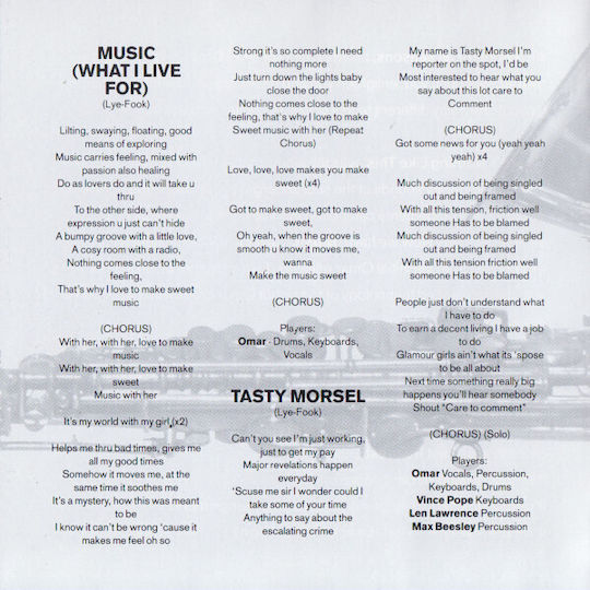 Omar Music Cd