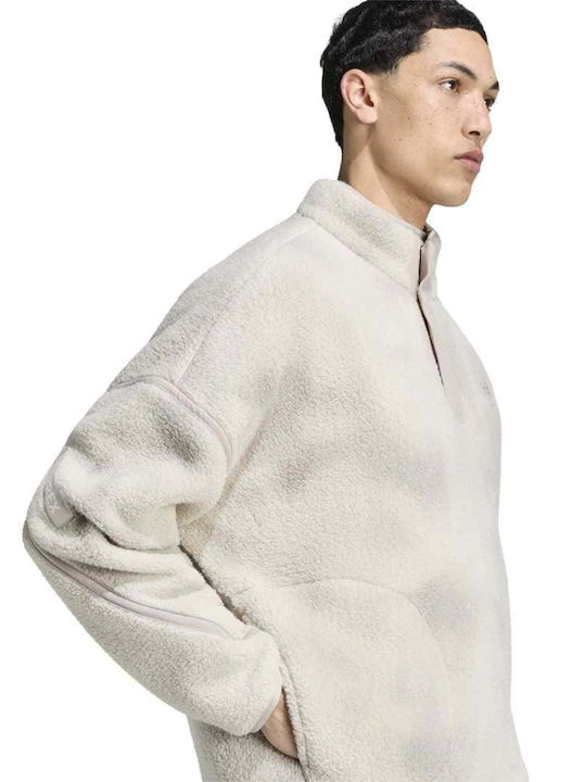 Ess Long Sleeve Sweater Beige