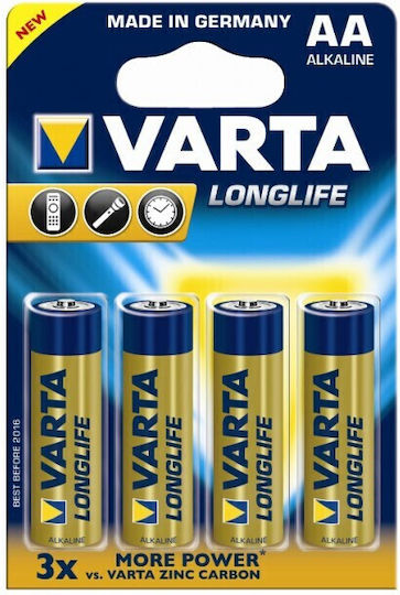 Varta LongLife Алкална батерия AA 1.5V
